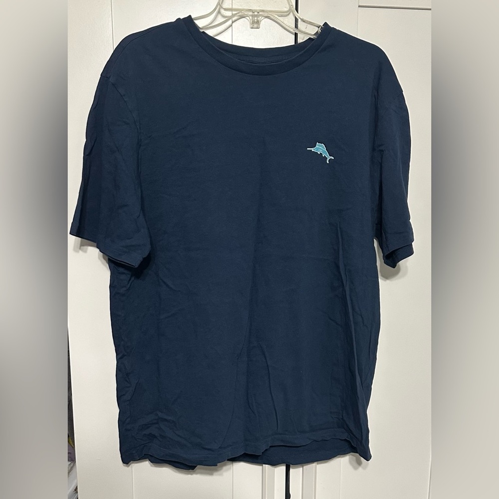 Tommy Bahama Navy Graphic Tee